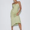 Princess Polly Nicoleta Midi Dress Green