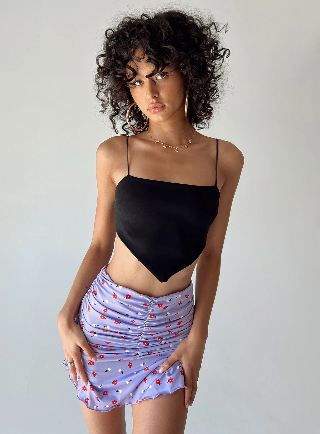 Princess Polly Amelia Mini Skirt Purple 3 Princess Polly Amelia Mini Skirt Purple