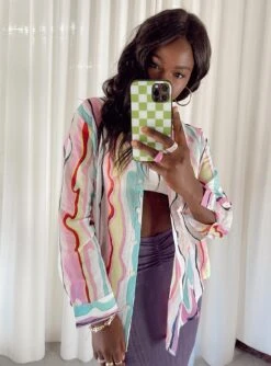 Princess Polly Vince Shirt Multi