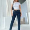 Princess Polly Alley Denim Jean -Eva Style Shop 0 modelinfo Elise us2 8e0105fd 8fbb 47d7 8125 bd49c0d788a3