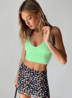 Princess Polly Frances Top Green