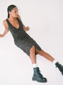 Princess Polly Sariah Midi Dress Black