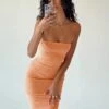 Princess Polly Oscar Midi Dress Orange