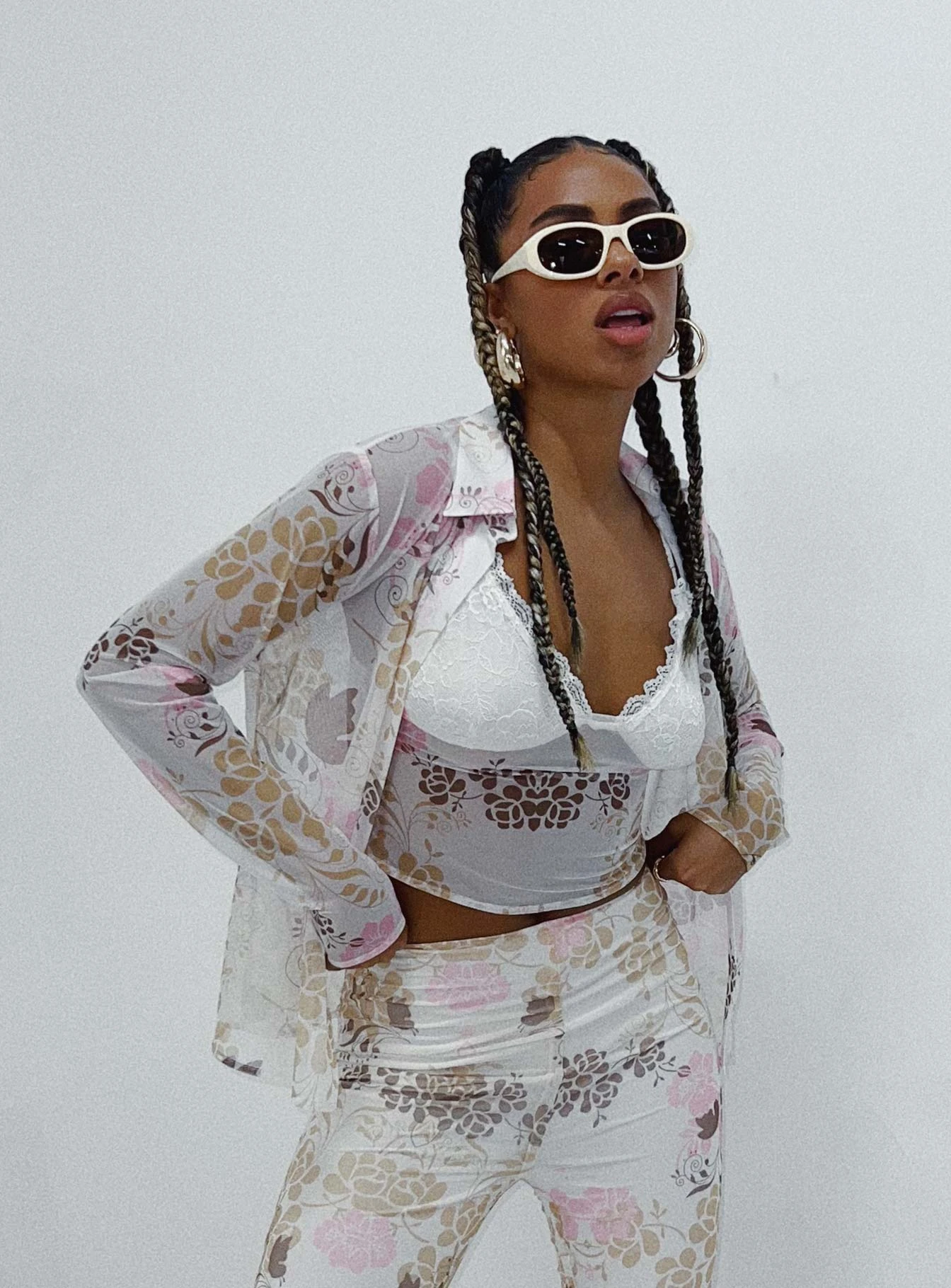 Bohemian Romance Two Piece Top Multi 3 Bohemian Romance Two Piece Top Multi