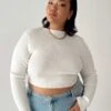 Arthur Long Sleeve Top White Curve 2 Arthur Long Sleeve Top White Curve -Eva Style Shop 0 modelinfo lovisa us18 090d0cae 6768 4975 9b24 2389ee165575