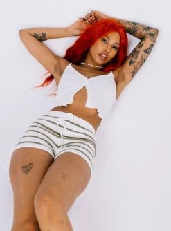 Princess Polly Laken Top White