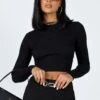Princess Polly Arthur Long Sleeve Top Black 1 Princess Polly Arthur Long Sleeve Top Black -Eva Style Shop 1 modelinfo Christy us4 bce8949c ea6c 4b58 8e8f a066074db4ca