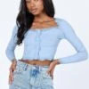Princess Polly Rainey Long Sleeve Top Blue -Eva Style Shop 1 modelinfo Tori US2 3ba80ae6 d024 4ac8 a852 fec50ecc8531