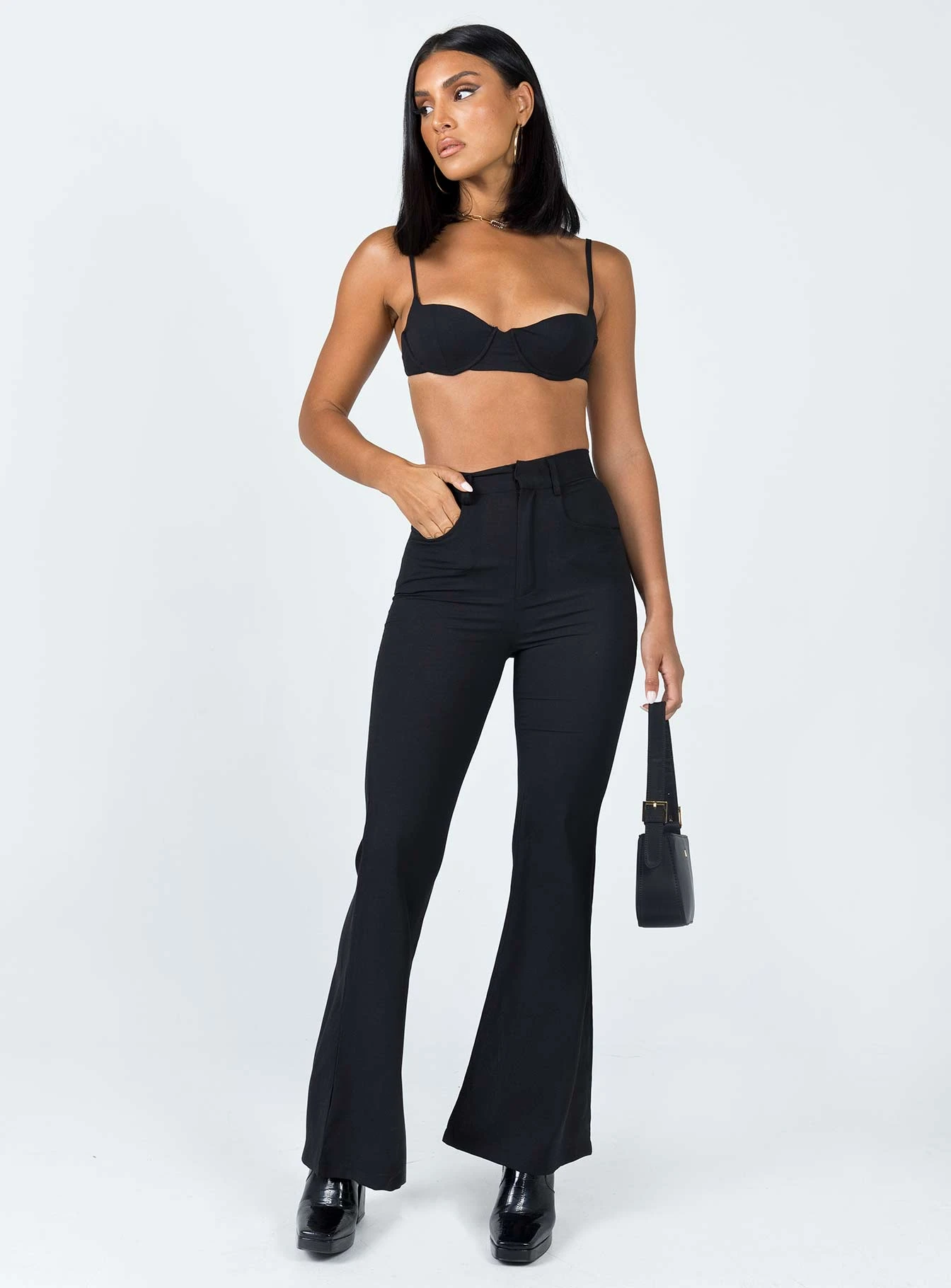 Princess Polly Elsie Set Black 4 Princess Polly Elsie Set Black - Image 2