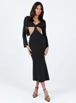 Princess Polly Jocelyn Cut Out Long Sleeve Midi Dress Black 9 Princess Polly Jocelyn Cut Out Long Sleeve Midi Dress Black -Eva Style Shop 1 modelinfo josephine us2 8fcfd77a 0fd6 4a04 b8de c61f4cd8d742