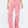 Princess Polly Regina Mom Denim Jean Pink -Eva Style Shop 1 modelinfo kiana us2 5e1a1167 8754 434c 9249 662146808a82