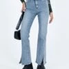 Princess Polly Keels Flare Denim Jeans -Eva Style Shop 1 modelinfo kiana us2 e514806d 6a38 4ec8 9e96 02a6cb835557