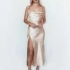 Walk The Line Midi Dress Champagne 2 Walk The Line Midi Dress Champagne -Eva Style Shop 15 7741447a 7537 42af 9f71 e4d8d7b5af50