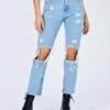 Princess Polly Erissa Knee Rip Jeans Light Wash Denim 2 Princess Polly Erissa Knee Rip Jeans Light Wash Denim -Eva Style Shop 1 1800x cea297d9 aa6d 4dd2 9bdd 41ef1b5d9a3c