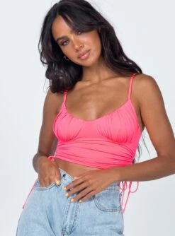 Princess Polly Nobu Top Pink