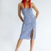 Princess Polly Sweetner Midi Dress Blue