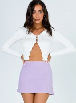Princess Polly Selby Mini Skirt Lilac 11 Princess Polly Selby Mini Skirt Lilac -Eva Style Shop 1 ca72d533 0275 41bb 93b1 536da537637b