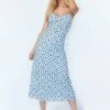 Motel Cotina Dress Blue Flower Buds Blue -Eva Style Shop 1 ea2a6ea4 a626 4756 bbe5 60b8351ba3a9