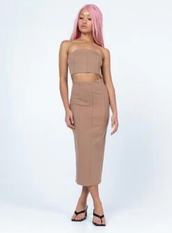 Princess Polly Archy Midi Dress Beige 8 Princess Polly Archy Midi Dress Beige -Eva Style Shop 2 modelinfo Jayechelle us4 6d392f74 0ca3 496a af4d 8b6b12e82ceb