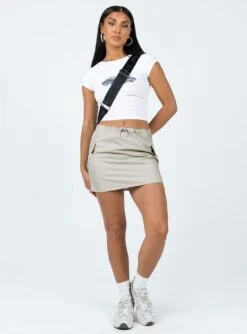 Princess Polly Renwick Chute Mini Skirt Grey 9 Princess Polly Renwick Chute Mini Skirt Grey -Eva Style Shop 2 modelinfo christy us2 13be5cc2 03b8 4f4e b554 9725d0777ce4