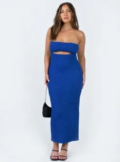 Princess Polly Talena Strapless Midi Dress Blue 7 Princess Polly Talena Strapless Midi Dress Blue -Eva Style Shop 2 modelinfo mikayla us6 f8d1bb66 3c99 4160 8804 02f926581985