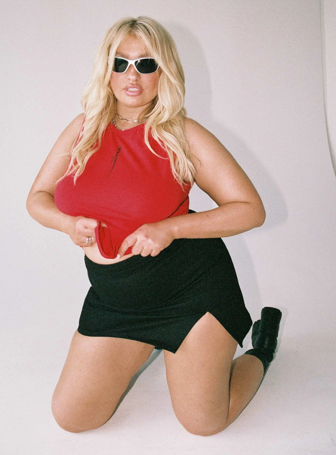 Madison Mini Skirt Black Curve 4 Madison Mini Skirt Black Curve - Image 2