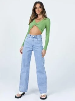 Princess Polly Connie Top Green -Eva Style Shop 2 1a874bfc 8173 415e 9998 52f7b996b02e