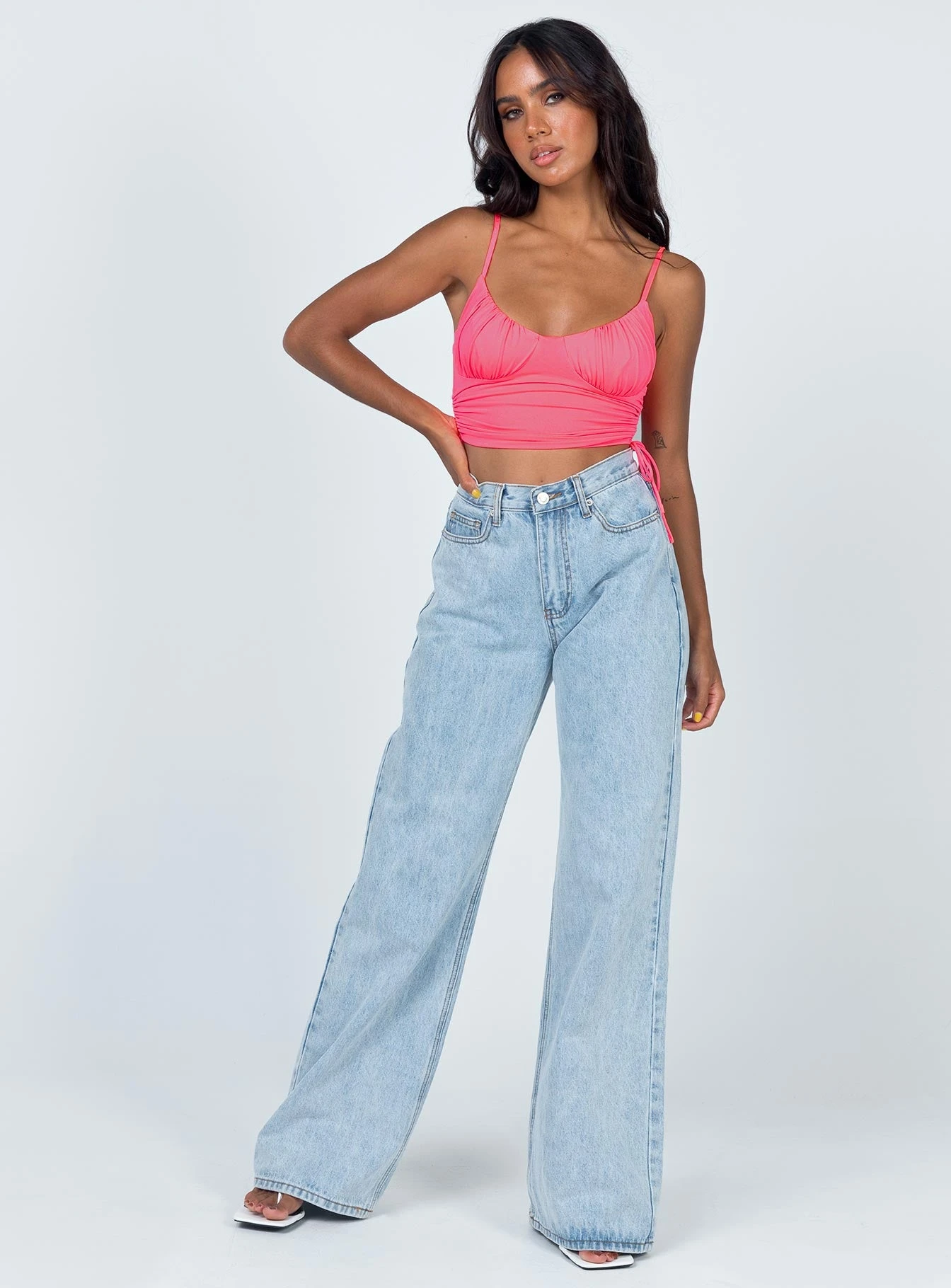 Princess Polly Nobu Top Pink 5 Princess Polly Nobu Top Pink - Image 3