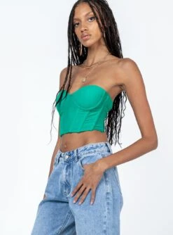 Princess Polly Endless Love Mesh Corset Top Green -Eva Style Shop 3 modelinfo ayaana us2 a9ef01d0 ba32 42c0 807c 4f0cb07d7758