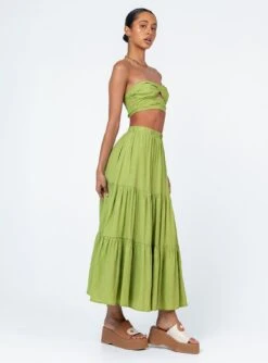 Princess Polly Alissa Set Green -Eva Style Shop 3 modelinfo bella us2 1440fa1a b70d 4080 9e29 1ae1cece3911