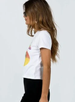 Costa Rica Tee White -Eva Style Shop 3 modelinfo elise us2 305e5e1e d93c 4966 b5a3 7c3fb3d62130