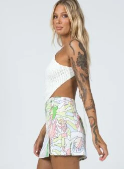 Princess Polly Dillion Mini Skirt Yellow -Eva Style Shop 3 modelinfo emma leigh us4 d501e2d8 3a32 4374 87f6 b28f5b8f6264