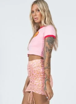 Princess Polly Jarlina Mini Skirt Pink -Eva Style Shop 3 modelinfo emma leigh us4 e27bc88e 2119 4d1f 8942 7169ef7d6df1