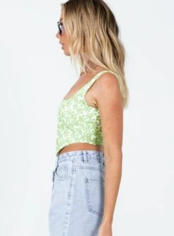 Princess Polly Kaeshia Rib Bustier Floral -Eva Style Shop 3 modelinfo emma us2 9196e636 cc74 4780 a814 fcba8e78b625