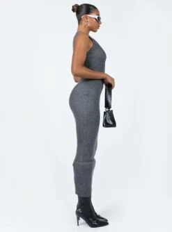 Hyda Midi Dress Slate -Eva Style Shop 3 modelinfo lola us4 15e68abe 72af 4445 9db5 f831cf4cd326