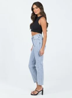 Princess Polly Curzon Mom Jeans Denim -Eva Style Shop 3 modelinfo nat us2 eef8acab c104 4774 92ed e783a219bcf5