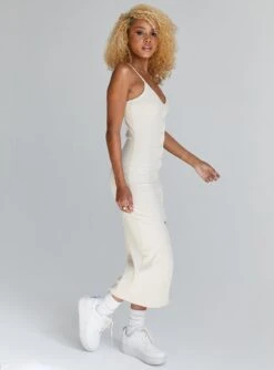 Princess Polly Muir Midi Dress Beige -Eva Style Shop 3 604f4dd6 ee48 43f3 949b 498d6eb44f02