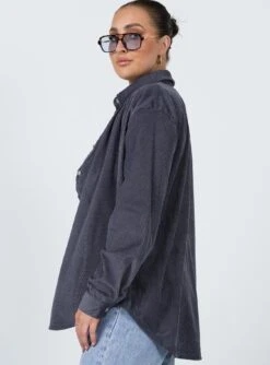 Princess Polly Rylan Shirt Blue -Eva Style Shop 3 88ad612d 3640 47c4 87f1 423704546988