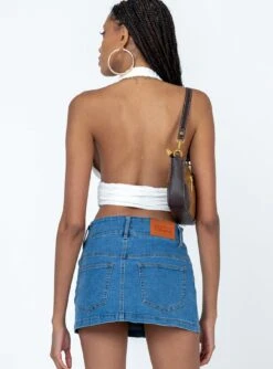 Princess Polly Cambor Halter Top Off White -Eva Style Shop 4 modelinfo Ayanna us2 3522b4e7 59df 4b50 a03b 7b1f0b01f8fb