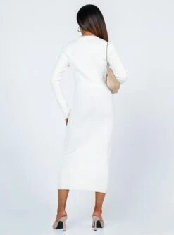 Princess Polly Kaydin Midi Dress White -Eva Style Shop 4 modelinfo Carter us2 e6baa3d3 1993 4f41 8e96 4437d1cac770