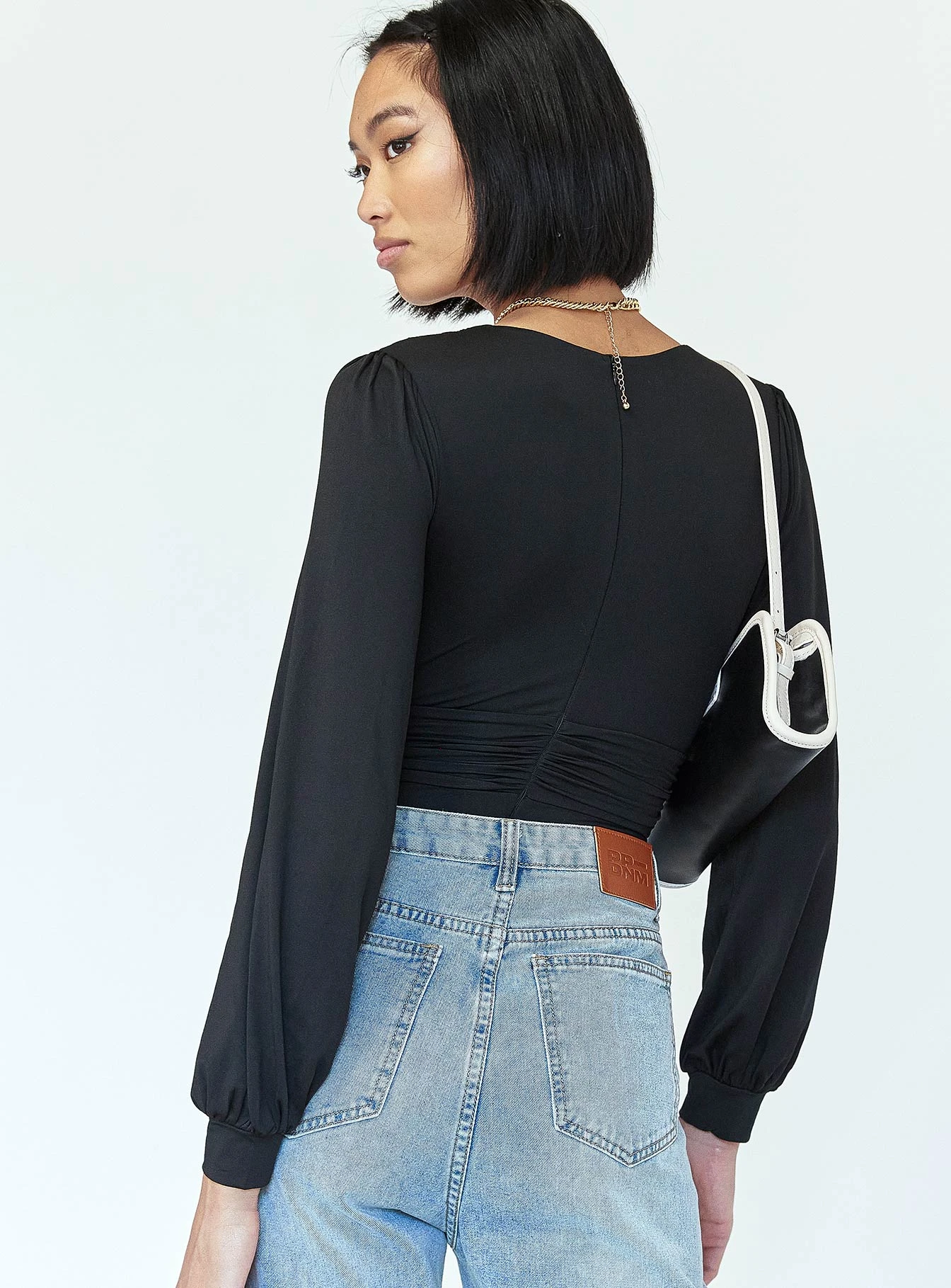 Princess Polly Jude Long Sleeve Bodysuit Black 6 Princess Polly Jude Long Sleeve Bodysuit Black - Image 4