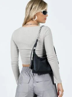 Princess Polly Ajani Long Sleeve Top Grey 11 Princess Polly Ajani Long Sleeve Top Grey -Eva Style Shop 4 modelinfo Chloe us2 f5dc6047 7776 416f ab27 6cfe56811f6f