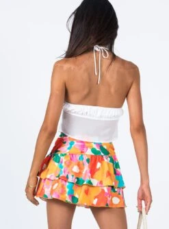 Princess Polly Viviene Tie Sarong Mini Skirt Floral -Eva Style Shop 4 modelinfo Jess US2 77e9591d 45a2 480e a3f5 f50e842d8a88