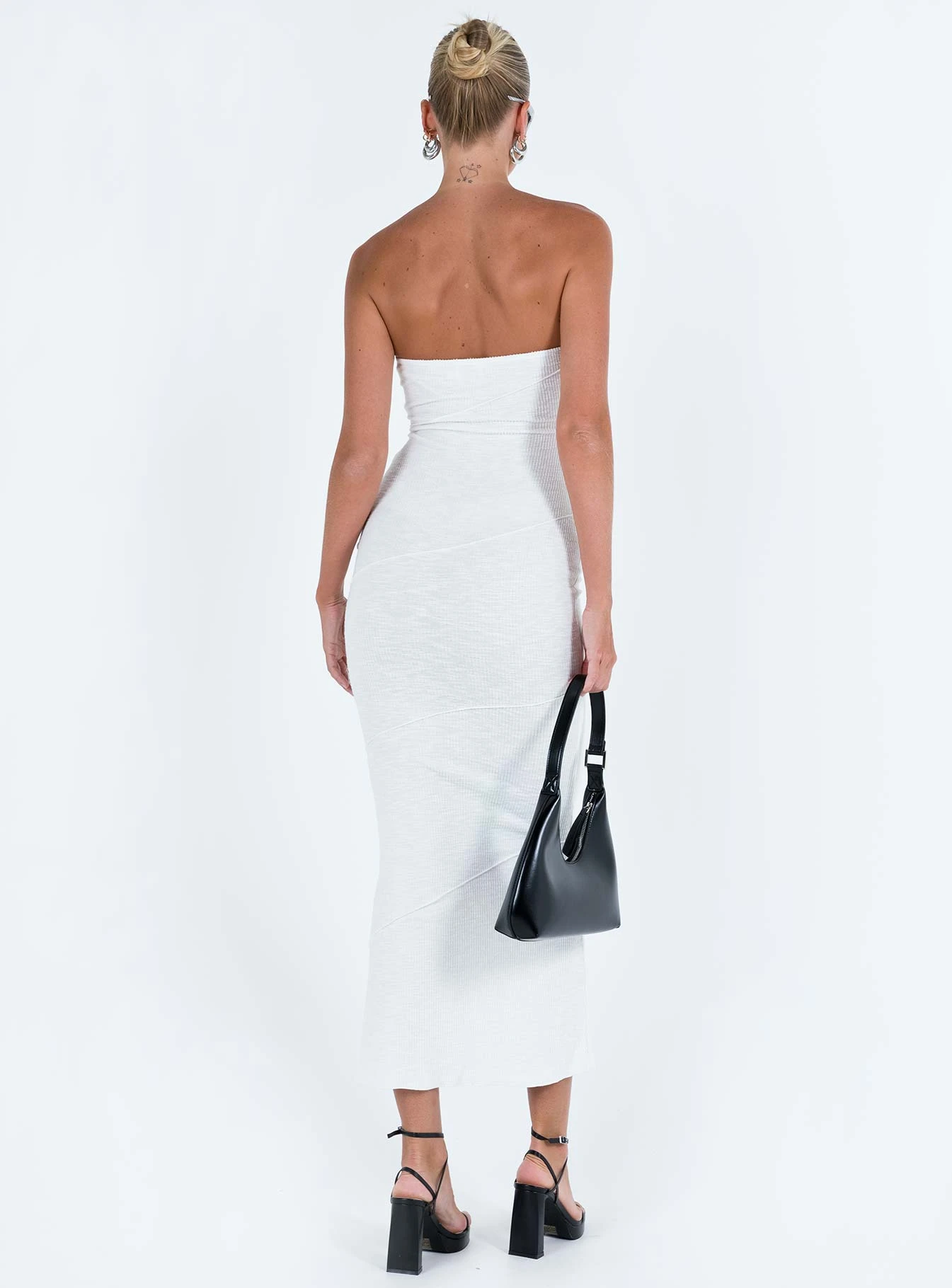 Oscar Midi Dress White Tall 7 Oscar Midi Dress White Tall - Image 5