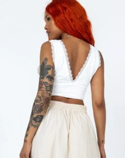 Princess Polly Alford Top White 11 Princess Polly Alford Top White -Eva Style Shop 4 modelinfo chlo us4 616da027 31b1 4b72 9598 118453d7f28d