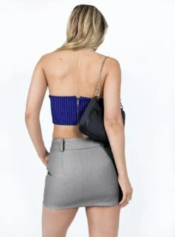 Princess Polly Adam Mini Skirt Grey 12 Princess Polly Adam Mini Skirt Grey -Eva Style Shop 4 modelinfo chloe us2 43a223ab 2889 45fb a762 03b1693bd303