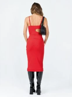 Princess Polly Alila Midi Dress Red 12 Princess Polly Alila Midi Dress Red -Eva Style Shop 4 modelinfo elise us2 fd4e1a2d 0611 4195 91bb e71539fccddb