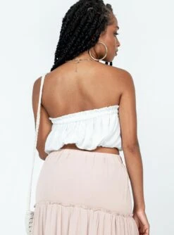 Princess Polly Stockard Strapless Top White -Eva Style Shop 4 modelinfo idania us2 02cbb88c 7c97 49fb 9e8f 75835f3ba8b6