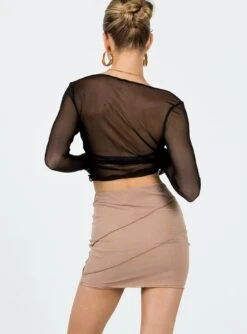 Oscar Mesh Mini Skirt Beige 12 Oscar Mesh Mini Skirt Beige -Eva Style Shop 4 modelinfo kiana us2 1b103f06 c707 4d62 8fad cccc688799f8