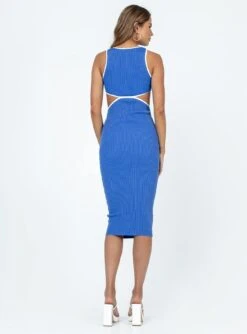 Princess Polly Tessar Midi Dress Blue 12 Princess Polly Tessar Midi Dress Blue -Eva Style Shop 4 modelinfo margaret us2 8604930a 9a3f 42b2 a4c3 4b44b683d095